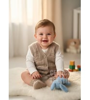 Bebek Yeleği, Yumoş Bebek Yeleği Simsiz Yumuşacık Bebek Yeleği