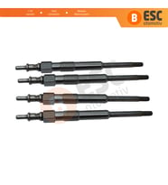 Smart 0.8 CDI için 4 Adet Isıtma Bujisi 11 Volt A6601590001