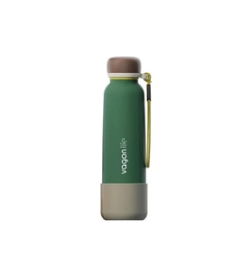 VAGONLİFE ÇELİK PİPETLİ KULLANIM İP EL ASKILI MATARA/TERMOS  VGN1106 750ML  - KOYU YEŞİL