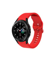 Samsung Galaxy Watch 4 Classic 42mm Uyumlu Kordon Silikon Spor Görünümlü Esnek Yumuşak KRD-50 Kayış