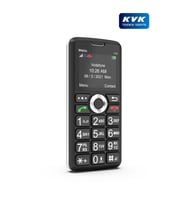 Welio Wkey T100 Kamerasız Asker/Yaşlı Tuşlu Cep Telefonu (Siyah)
