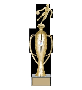 ODAK KUPA - Figürlü Kupalar - Basketbol Kadın Figürlü Kupalar FG-026 B - 40 cm