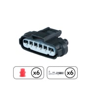 Sensör Soketi 6 Pin Kablosuz