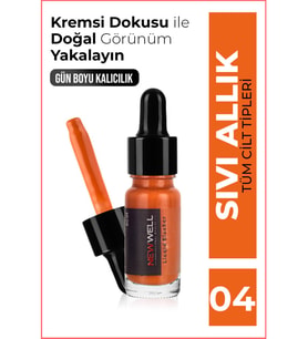 New Well Sıvı Allık (mat) No04