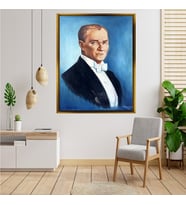 ÇERÇEVELİ ATATÜRK TABLO S106