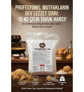 Çıtır Tavuk Harcı 10 kg Pane Harcı