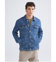 LCW Jeans İndigo Standart Kalıp Erkek Jean Ceket
