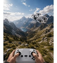 Çocuk ve Yetişkin Kullanımına Uygun Kameralı Akıllı Drone
