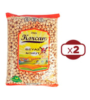 Korcan Beyaz Nohut 1 kg 8 mm x 2 Adet