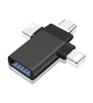 ZR172 Siyah T Otg Çoğaltıcı Aparat