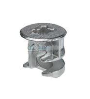 Minifix Kafa ( Gövde ) Nikel 15*18 Mm.-24 Adet