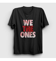 Presmono Unisex Siyah We The Ones Güreş Wwe The Bloodline T-Shirt 515377tt