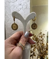 316L Çeyrekli Çelik Kararmaz Küpe