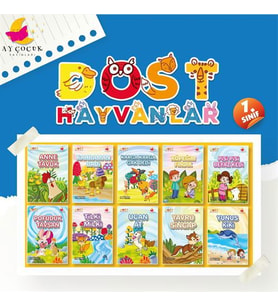 AY ÇOCUK DOST HAYVANLAR OKUMA SETİ
