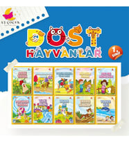 AY ÇOCUK DOST HAYVANLAR OKUMA SETİ