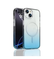 Apple iPhone 15 Uyumlu Kılıf M-Safe Şarj Özellikli Zore Septik Silikon Kapak (Turkuaz)