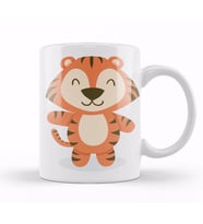 Baby Animal   Tigre Kupa Bardak Porselen