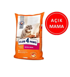 Club4Paws Premium Adult Dana Etli Yetişkin Kedi Maması 1 Kg AÇIK