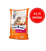 Club4Paws Premium Adult Dana Etli Yetişkin Kedi Maması 1 Kg AÇIK