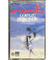 (Plak Değildir KASET tir) Kaset Livaneli Gökyüzü Herkesindir Kaset