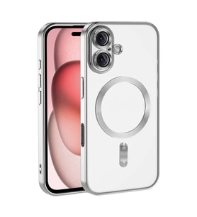 İphone 17 Kross Magneticsafe Kapak - Gümüş