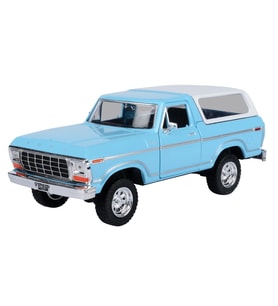 Motormax 1978 Ford Bronco 1/24 Turkuaz Model Araba
