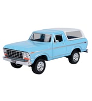 Motormax 1978 Ford Bronco 1/24 Turkuaz Model Araba
