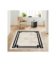Rovigo Home Dijital Baskı Yıkanabilir Kaymaz Taban Salon Halısı RVG1844-SM393 (Bej)