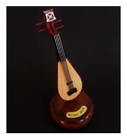Saz Tasarımlı Dekoratif Müzik Kutusu