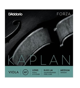 Daddario K410LM Viyola Tel Seti  Kaplan, Long Scale Medium