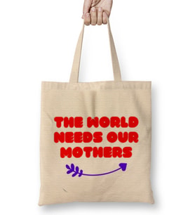 Mothers Day 2021 Bez Çanta Uzun Saplı