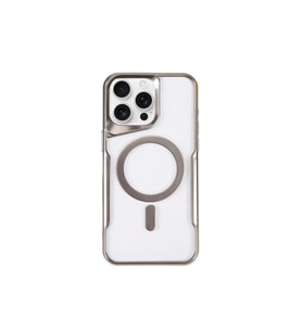Apple İphone 14 Pro Kılıf Boyi Magsafe Silikon Kapak - Gümüş