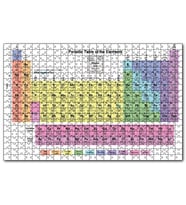 Cakapuzzle Mendeleev Kimya Periyodik Tablo  Puzzle Yapboz MDF (Ahşap) (120 Parça)