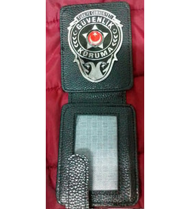 YAKIN KORUMA-GÜVENLİK ROZETLİ CÜZDAN+KEMER ROZETİ SATINAL-SADECE YAKIN KORUMA KIMLIK KARTLI-YAKIN KORUMA GOREVLISI SATIN ALABILIR-SIVILE SATILMAZ