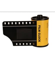 HEDİYELİK › KARIŞIK › Çark Saatler>>MKC Film Makarası Masa Saati-20*14 CM.