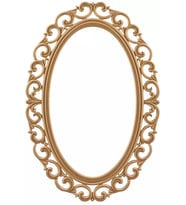 120 LİK OVAL LİLYUM AYNA