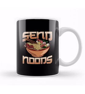 Send Noods Anime Gaming Pho Ramen Noodle Pun Kupa Bardak Porselen