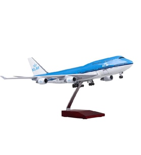 HEDİYELİK-MAKET UÇAKLAR-DUTCH AIRWAYS KLM-ÖLÇEK : 1:160 47 CM-JB747DUTCH
