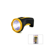 10W TEK LED BOMBELİ GÖVDE FİŞ ŞARJLI EL FENERİ UZUN MESAFELİ KAMBUR (5365)