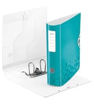 Leitz 1106 Active WOW Parlak Metalik Buz Mavisi Lüks Geniş Klasör