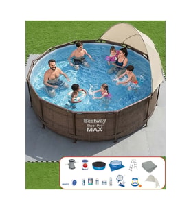 Bestway Yuvarlak Prefabrik Full Havuz Seti 366x100cm BW573 56709