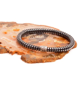 Hematit Taşı Bileklik - 2*6 mm