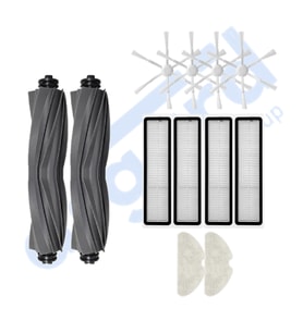 DREAME D10S, D10S PRO, D9 MAX GEN 2 UYUMLU 2 Ana Fırça 4 Yan Fırça 4 Filtre 2 Mop PKT-iasgf0000920