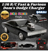Fast & Furious Dom’s Dodge Charger R/T 1:16 USB Şarjlı Uzaktan Kumandalı Araba - Kumandalı Araç - R/