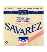Savarez 500cr Klasik Gitar Tel Seti - Corum New Crystal Red (üst Segment - Normal Tension)  Yüksek Kaliteli Naylon Tizler, Corum Gümüş Sargı Baslar, Yumuşak Ve Geleneksel Çalım Hissi  Uyum: Normal Tansiyon (orta) Klasik Gitarlar