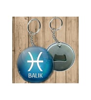 Balık Burcu Anahtarlık - Açacaklı Anahtarlık
