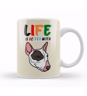 Funny Dog Lover Gift For   Men Kupa Bardak Porselen