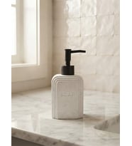 ArtWorks Dekoratif Beyaz Renk Seramik Soap Sabunluk Deterjanlık