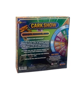 Çark Show Bilgi Yarışması Oyunu 600 Soruluk 6 Kategorili Eğlenceli Aile Oyunu 6+ Yaş