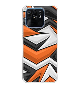 Redmi 10c  Kapak Grafiti Tasarımlı Şeffaf  Kılıf